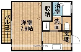 フローラNAKAJIMA【2階】の間取り
