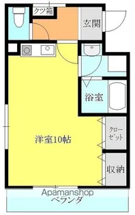サンフィールド【405号室】の間取り