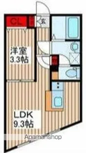 KAレジデンス上石神井【2階】の間取り