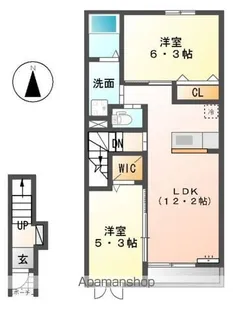 スターコート【2階】の間取り