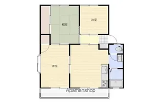 サンメルパ大塚F棟【1階】の間取り