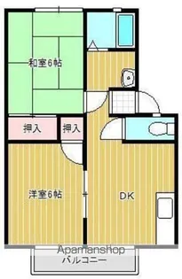 パナハイツドリーム坂出 C棟【2階】の間取り