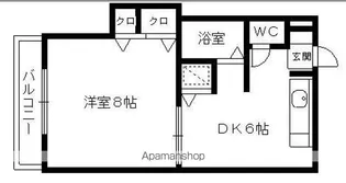 エトワール7【5階】の間取り