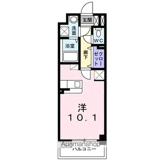 ニュー和ハイツ【2階】の間取り