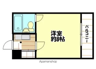 パインハイムⅢ【3階】の間取り