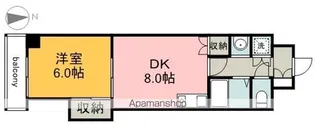 メゾンド佐伯【3階】の間取り