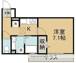 ソフィア【1階】の間取り