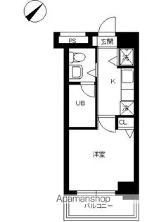 スカイコート都立大学第3【704号室号室】の間取り