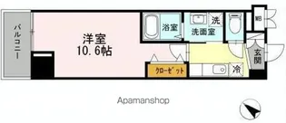 AVENIR渋谷本町【4階】の間取り