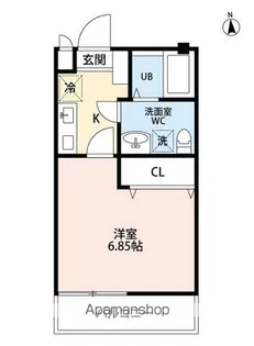 Infoglia Brezza【1階】の間取り