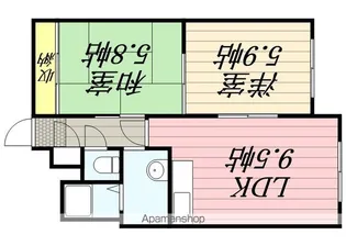 岩泉ビル【307号室】の間取り