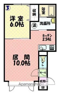 K.M.K【1階】の間取り