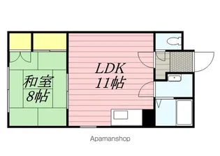 コーポさわむら【2階】の間取り