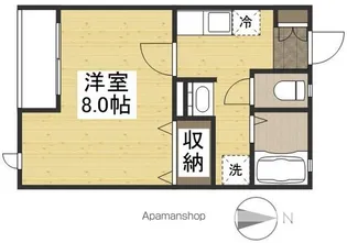 ARROWS SQUARE 今保 C棟【1階】の間取り