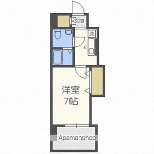 サンスクエア【1階】の間取り