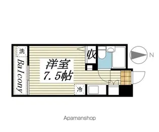 メゾン・ド・シャンテ【206号室】の間取り
