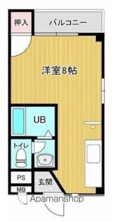 セントラルハイツ【2階】の間取り