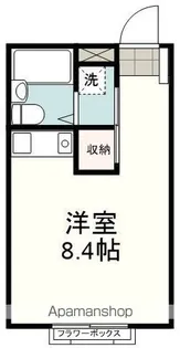 T−STYLEヴィヴィ【204号室】の間取り