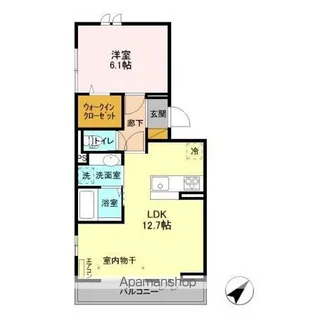 シゴーニュ【2階】の間取り