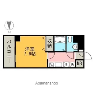 リベール名駅南【2階】の間取り