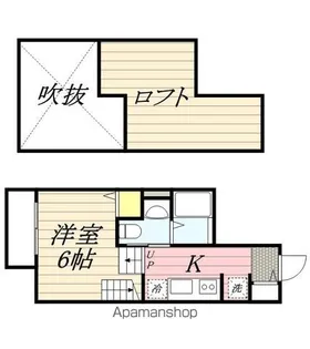 キーファ唐原【103号室】の間取り