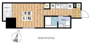 ラフィーネ音羽(西棟)【3階】の間取り