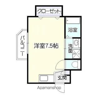 ルヴェル天保山【8階】の間取り
