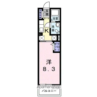 ヴィラドムス【3階】の間取り