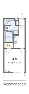 クレイノデュランタ【4階】の間取り