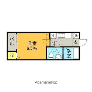ガーラ大橋【1階】の間取り