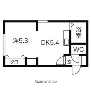 メゾンリッチ【101号室】の間取り