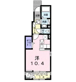 ハピネス タウン Ⅰ【1階】の間取り