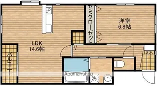 アイ・フラット海老塚【3階】の間取り