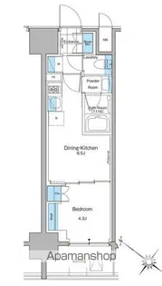 ルフォンプログレ西大井プレミア【5階】の間取り