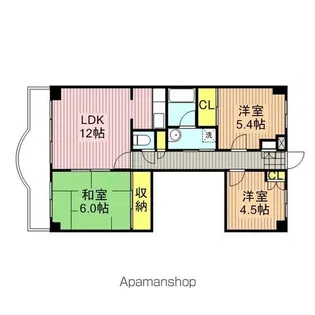 シャルマン5【6階】の間取り