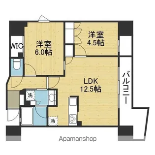 STANZ四天王寺夕陽丘【9階】の間取り