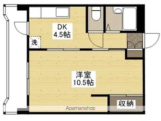 坪石ビル【3階】の間取り