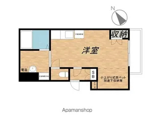 エトワール【303号室】の間取り