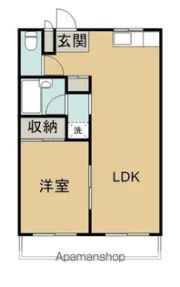 グラッドハウスリオ【E号室】の間取り