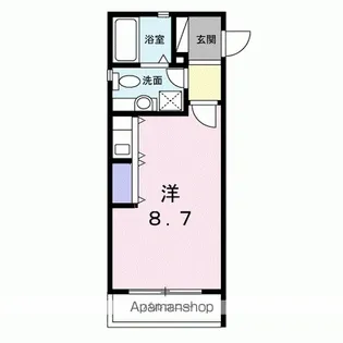 アーバン・ケティーズ【3階】の間取り