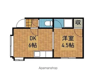リーン・ドミトリー和泉【211号室】の間取り