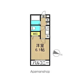 エスタシア小岩【1階】の間取り