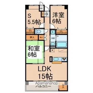 セント・アロマ【6階】の間取り