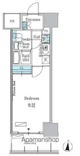 パークアクシス名古屋山王一丁目【9階】の間取り