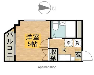 プライム王子神谷【1階】の間取り