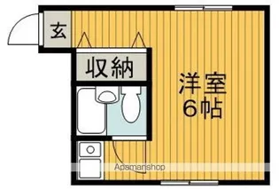 メープルサトウ【2階】の間取り