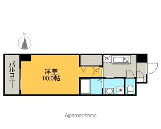 ファーニッシュ山王【7階】の間取り