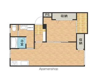 泉の森【403号室】の間取り