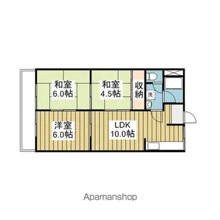 たかおマンション【1階】の間取り