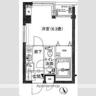 プレール新宿落合【2階】の間取り